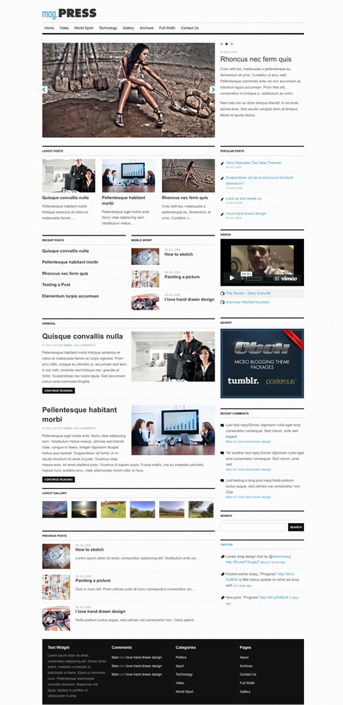 Mag.Press WordPress Theme