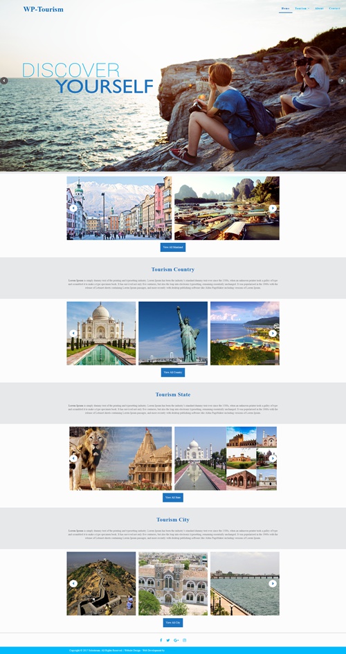 WP-Tourism WordPress Theme